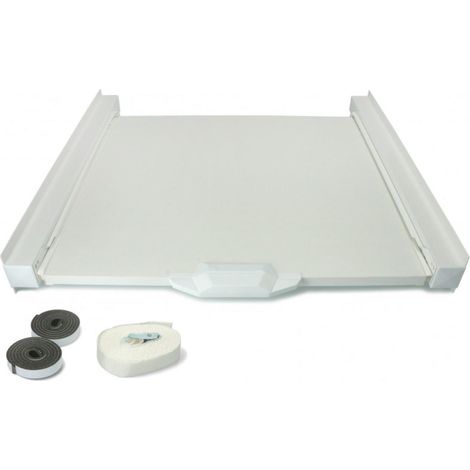 KIT COLONNA ASCIUGATRICE LAVATRICE SUPPORTO BASE TORRE RIPIANO BUCATO 60X60 (1/4)