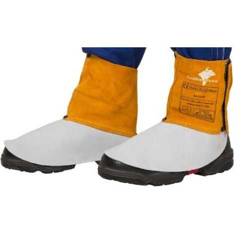 Polainas para soldador WELDAS Golden Brown