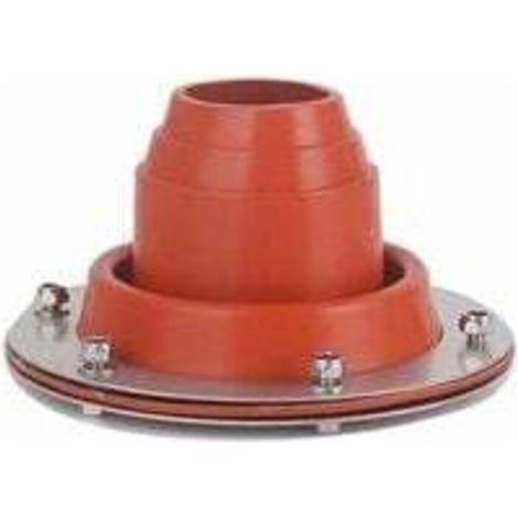 cheminée Tuyau de poêle Joint, Joint de Tuyau de cheminée, Cric de poêle de Tente en Silicone, raccord de Tuyau de cheminée (1/5)
