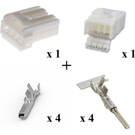 Kit Connecteur Multilock Series 070 Mâle Femelle 4 Voies