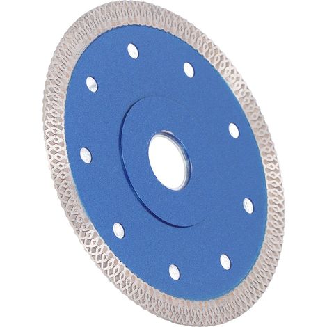 125-mm-Diamantscheibe, Sägeblatt für Trocken- und Nassschnitt, Schneidwerkzeug für Porzellan- und Keramikfliesen, präzises Schneiden, Hochleistungs-Schleifscheibe. (1/5)