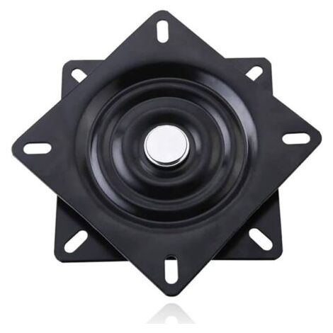 Sollbry – Plateau tournant carré 15cm – Base pivotante pour meubles – Rotation 360° – Capacité de charge élevée – Installation facile (1/5)