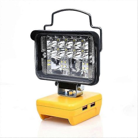 Lampe de travail LED ronde de 7,6 cm (3 pouces) compatible avec les batteries lithium-ion 20 V (1/5)