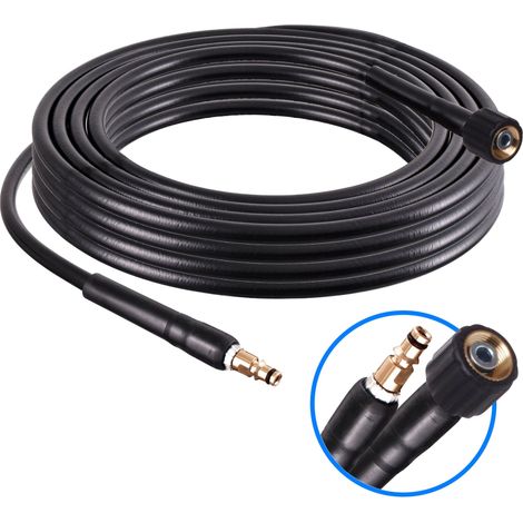 5 m Schlauch für Kärcher K2 K3 K4 K5 K6 K7 Waschmaschine, Klickstecker, Kabel (1/5)