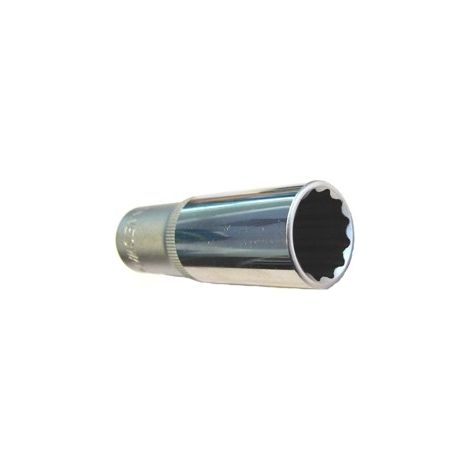 Nasadka Jonnesway Zwölfeckig 1/2" lang 24mm, professionelles Werkzeug, hochfest, aus Cr-Mo Stahl, ideal für anspruchsvolle mechanische Arbeiten und Präzisionsbearbeitung.