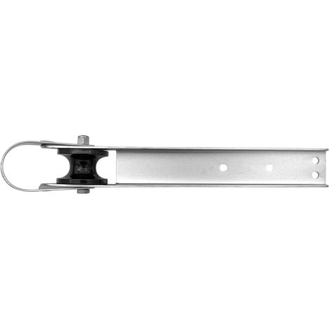 Support de rouleau robuste pour bateau 390 mm avec finition électro - Matériel d'amarrage pour bateaux en eau salée (1/4)