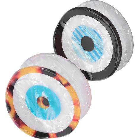 Evil Eye Small Plastic Claw Clips 2 Pieces (1/5)