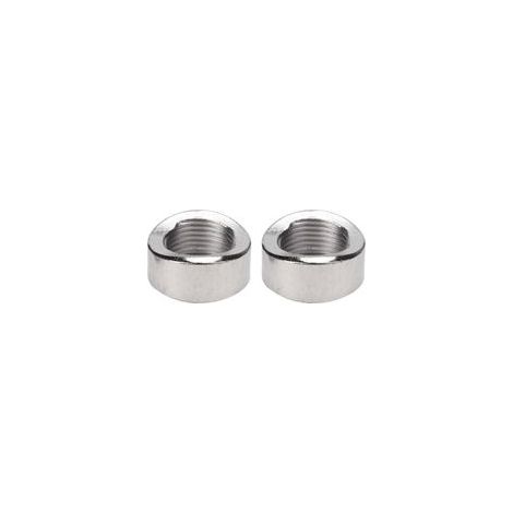 Tuercas dentadas para sensor de oxígeno – Paquete de 2 unidades en acero inoxidable, alta precisión para soldadura industrial.
