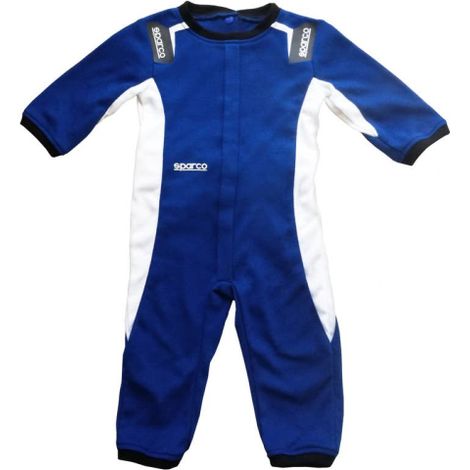 Tutina Baby per neonati Azzurra 09-12 Mesi tutina in cotone organico con stampa digitale Azzurro 9-12