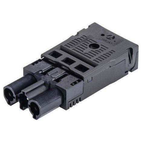 Connecteur mâle 16A 230V – Droit GST18 – Conducteurs 1,5 à 2,5 mm² – Pour installations électriques – Wieland (1/2)