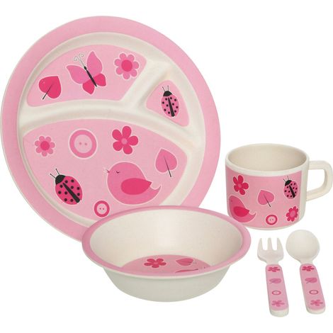 Premier Housewares Eden 5pc Bird Dinner Set (1/4)