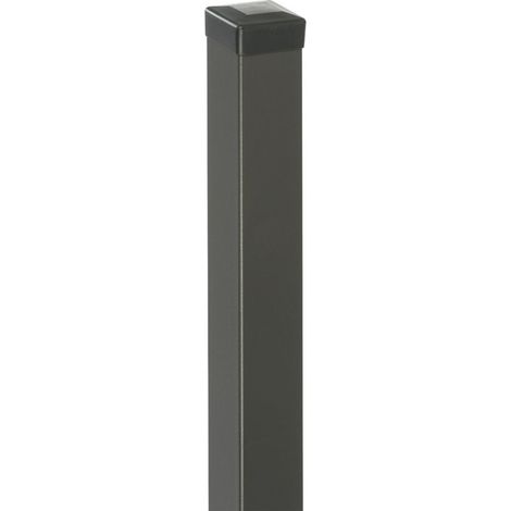 Polbram Zaunpfosten 160 cm, 50 x 50 mm, RAL-Farbe 7016 Zaunpfosten