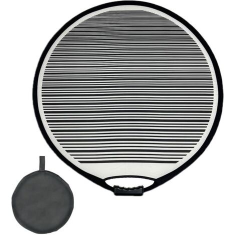 Réflecteur De Bosses Automobile, 80cm Panneau Panneau Réflecteur Flexible, Panneau Réflecteur Bosses Voiture, avec Poche, pour Bosse, Carrosserie, Porte, Testeur de Bosses de Voiture (1/5)
