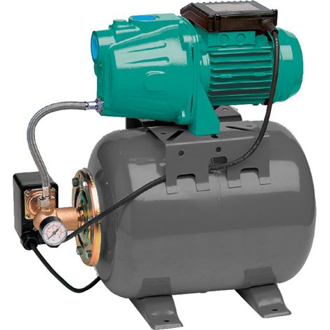 Wilo – Groupe de surpression Initial Jet System 4.4.50 – Pompe auto-amorçante 1100 W – Débit 4,2 m3/h – Pression max 6 bar – Réservoir 50 l (1/3)