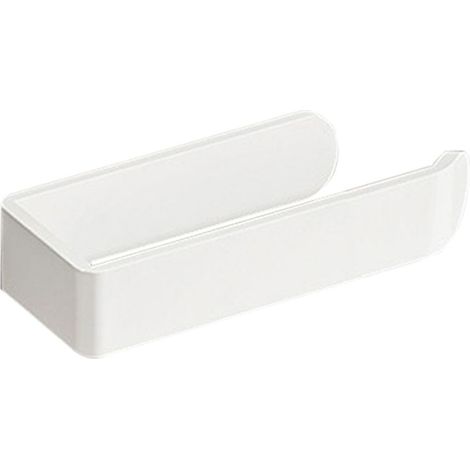 Support mural ou sur meuble bas porte-rouleau de papier autocollant Label (1/4)