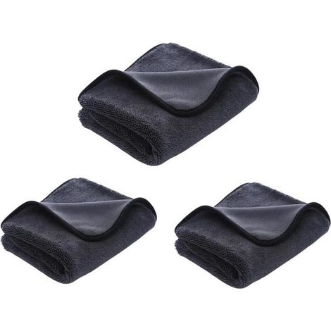 Chiffon Magique Clean Chiffon Micro Fibre 3PCS Chiffons Microfibres 40x60cm pour Voiture et Moto (1/4)