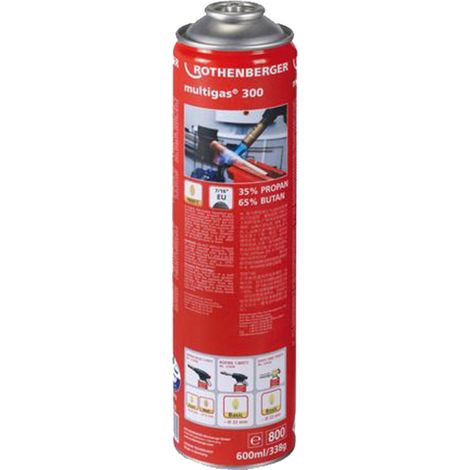 Rothenberger MULTIGAS 300 cartucho de gas propano butano