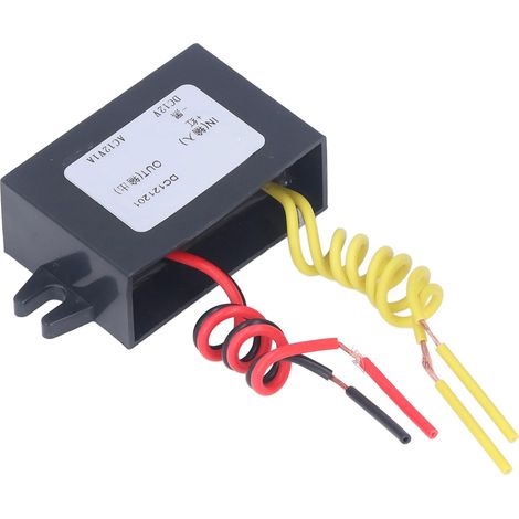Convertisseur 12V DC vers 12V AC étanche IP67, régulateur de tension pour équipements électriques, alimentation portable, protection extérieure (1/5)