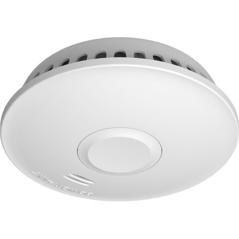 Détecteur de fumée sans Fil avec Batterie de 10 Ans - Conforme à la Norme européenne EN14604 (1/5)
