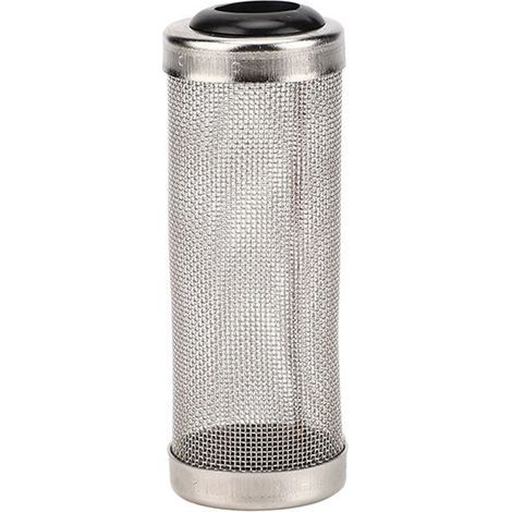 Protecteur d'entrée filtre – 12 mm inox – anti-aspiration crevettes – aquarium