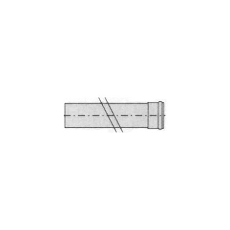 Vaillant extension 1930 , 5m Ø 80 PP 303252 rigide, pour extension dans la tige