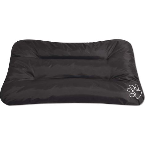 vidaXL Colchón para perro tamaño XL negro (1/2)