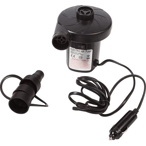 POMPA GONFIATORE ARIA 12V ELETTRICA MATERASSINO ACCENDISIGARI CAMPER AUTO 909