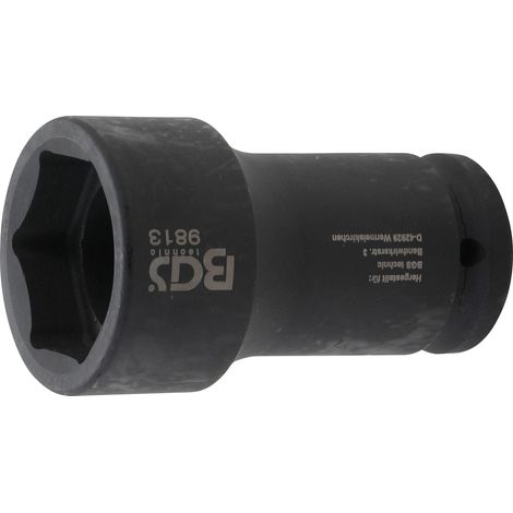 Kraft-Steckschlüssel-Einsatz Sechskant, tief  Antrieb Innenvierkant 20 mm (3/4")  SW 41 mm  für FUSO / Mitsubishi (1/4)