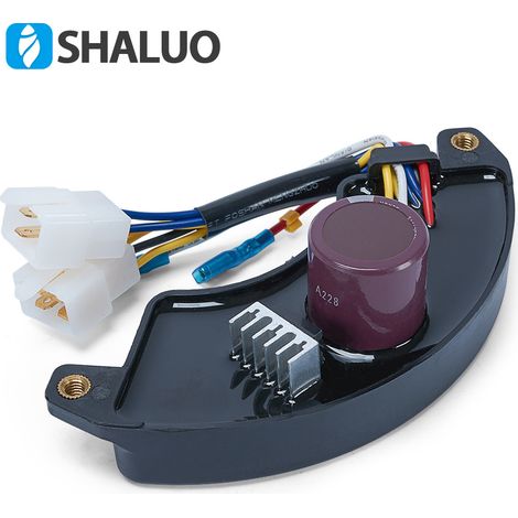 Pièces détachées pour groupes électrogènes à essence : régulateur de tension monophasé et triphasé de 3,5 kW, 5 kW, 6 kW et 7 kW, stabilisateur de tension AVR