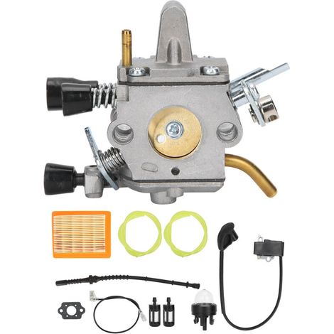 Vergaser- und Zündspulensatz für FS120, FS200, FS250, FS300, FS350 – 11-teilig aus Eisen