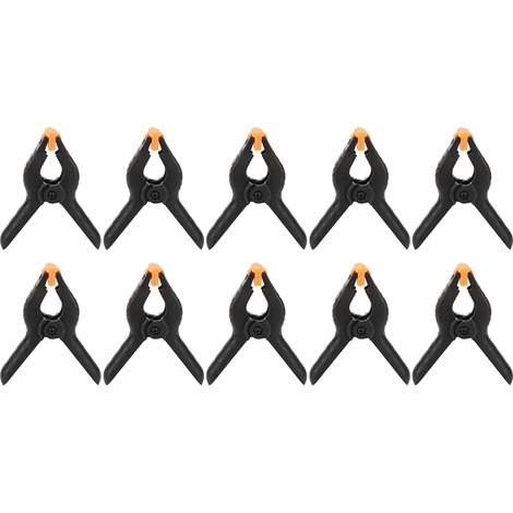 Lot de 10 pinces à ressort en plastique pour fixation et réparation d'écran de téléphone portable. (1/5)