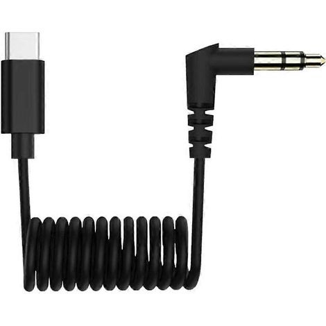 Câble audio USB-C vers jack 3,5 mm pour caméra DJI OSMO Action 5 PRO/2/3/4/5, adaptateur pour microphone Pocket 3. (1/5)