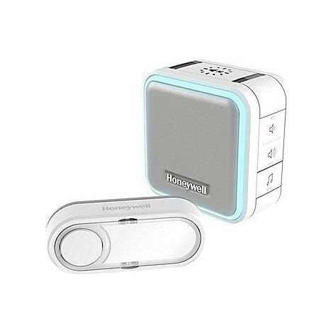 Honeywell DC515S Timbre inalámbrico compacto blanco
