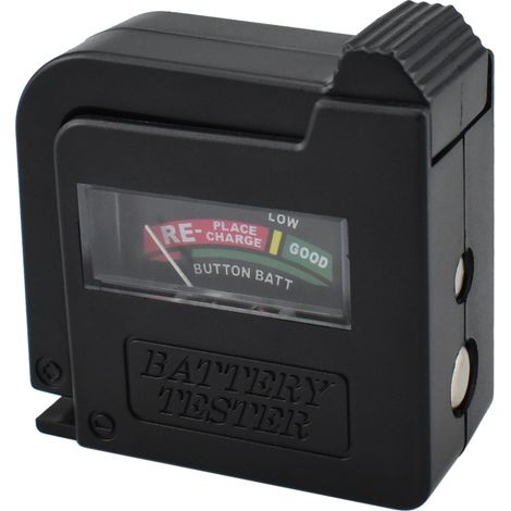 1 Stück BT-860 Universal-Spannungsprüfer für kleine Batterien, hochpräzise, tragbare digitale Anzeige der Batteriekapazität von AA-, AAA-, C-, D-, 9-V- und 1,5-V-Batterien