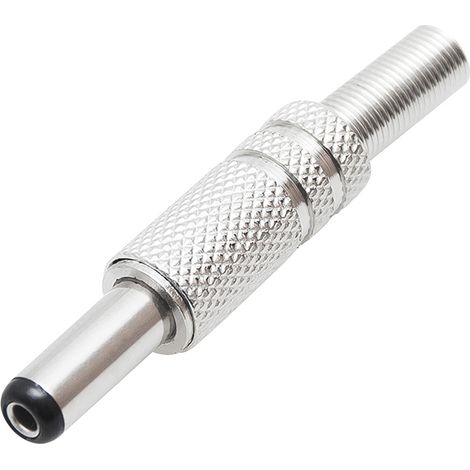 Conector de alimentación de CC de 2,1/5,5 mm de metal