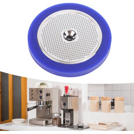 Juego dispensador de café con filtro de acero inoxidable y junta de silicona para cafeteras – Modelo de 155 g/5,47 oz – Diámetro de 5,2 cm (1/5)