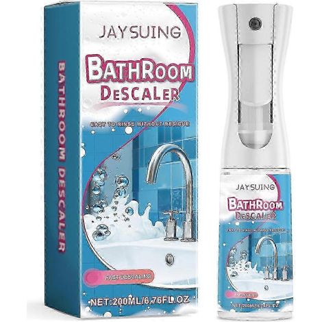 Détartrant et nettoyant multifonctionnel pour douche, 1 flacon de 200 ml pour carrelage, verre et baignoires (1/4)