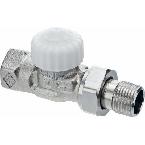 Corps thermostatique Heimeier 3/4" V-exact II droit laiton rouge 3512-03