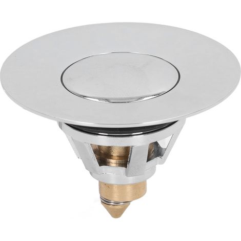 Couvercle de bonde, bouchon de bonde, bonde d'évier, noyau à ressort, bouchon anti-fuite pour lavabo (1/5)