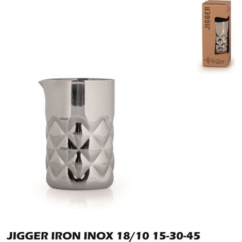 THE BARS Jigger Iron INX 18/10 15-30-45-j040