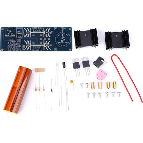 Bobine Tesla Plasma Haut-Parleur Module DIY Électronique 15W DC15-24V Kit Soudure (1/5)