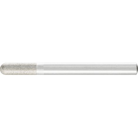 PFERD TOOLS Diamant-Schleifstift Walzenrund Ø6,0mm Schaft-Ø6 mm D126 (mittel) ideal für den Handeinsatz (1/4)