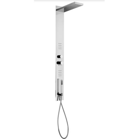Paffoni Star ZCOL682CR Unterputz-Duschsäule aus Edelstahl Verchromt - Metall (1/2)