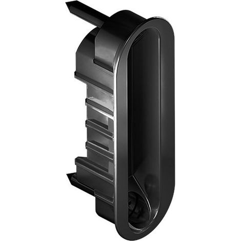 cerradero spinoff basic - acero en varios acabados acabado negro