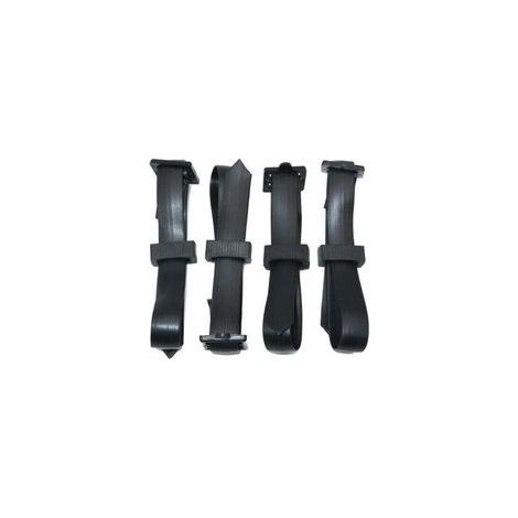 Stück 60 x 2,5 cm verstellbare Gummibänder für Sträucher - Crezuo (1/4)