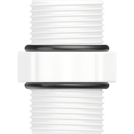 1 Stück Wasserfilteranschluss, 1/2"-Außengewinde auf 1/2"-Außengewinde-Schlauchverbinder, für Umkehrosmose-Wasserfilter (1/5)