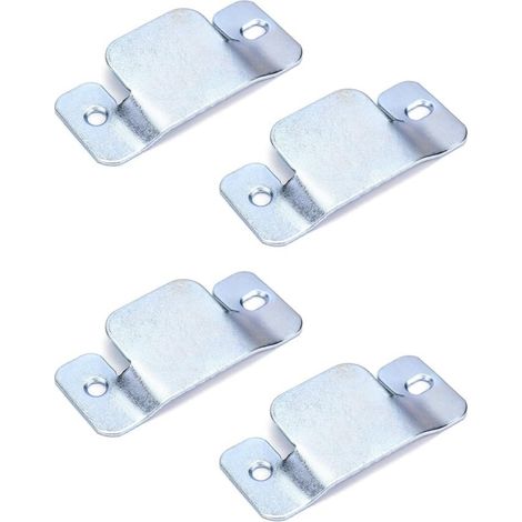 Crochets à Encastrer pour Canapés Accroche pour Meubles en Kit de 4 Pièces - EVOTRADE (1/2)
