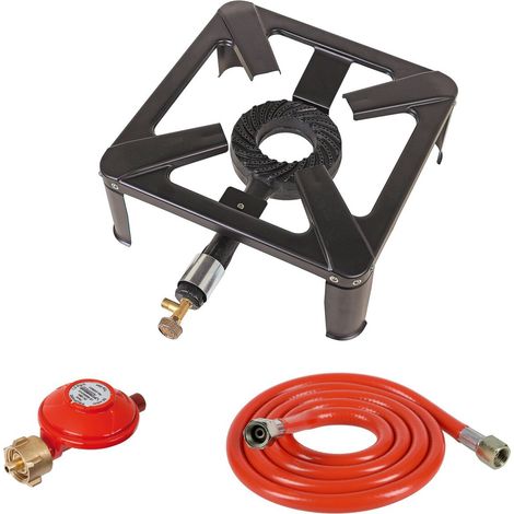 ROTHENBERGER Cuisinière industrielle à tabouret, y compris tuyau & propane avec gaz OFF Set - 1500005398