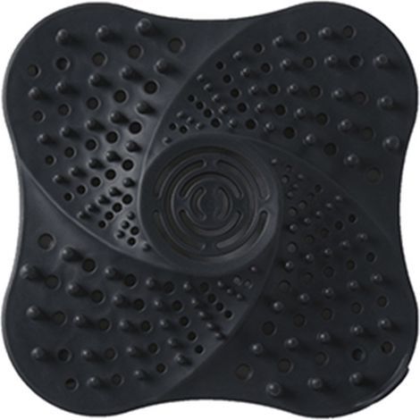 3 pezzi Protezione per Scarico in Silicone, Filtro Copri Scarico per Vasca da Bagno con Ventosa, Filtro Anticapelli per Doccia, Filtro per Lavandino in Silicone, per Doccia e Vasca da Bagno (Bianco) G (1/5)
