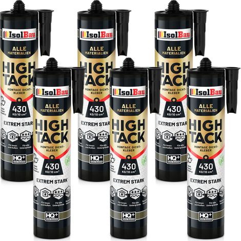 Pegamento de montaje de alta adherencia IsolBau 6 x 290 ml (1/5)